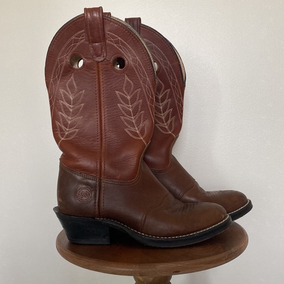 🚨[SOLD] Double H Cowboy Boots - Picture 2 of 12